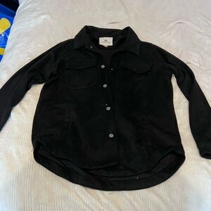 Black Button-Up Shirt